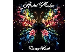 Adult Alcohol Marker Coloring Book: Creative Patterns and Designs for Relaxation and Mindfulness