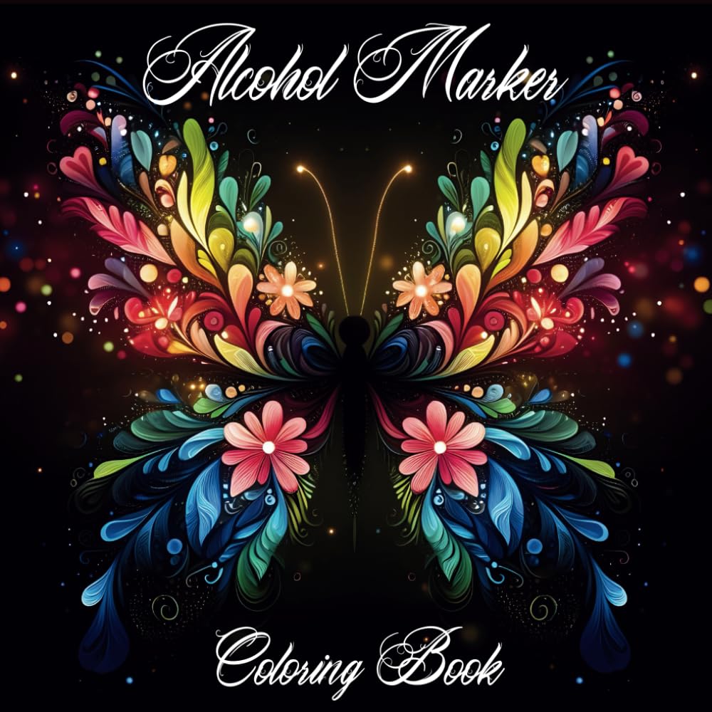 Amazon com ALCOHOL MARKER COLORING - 61BTpu44WKL. SL1000