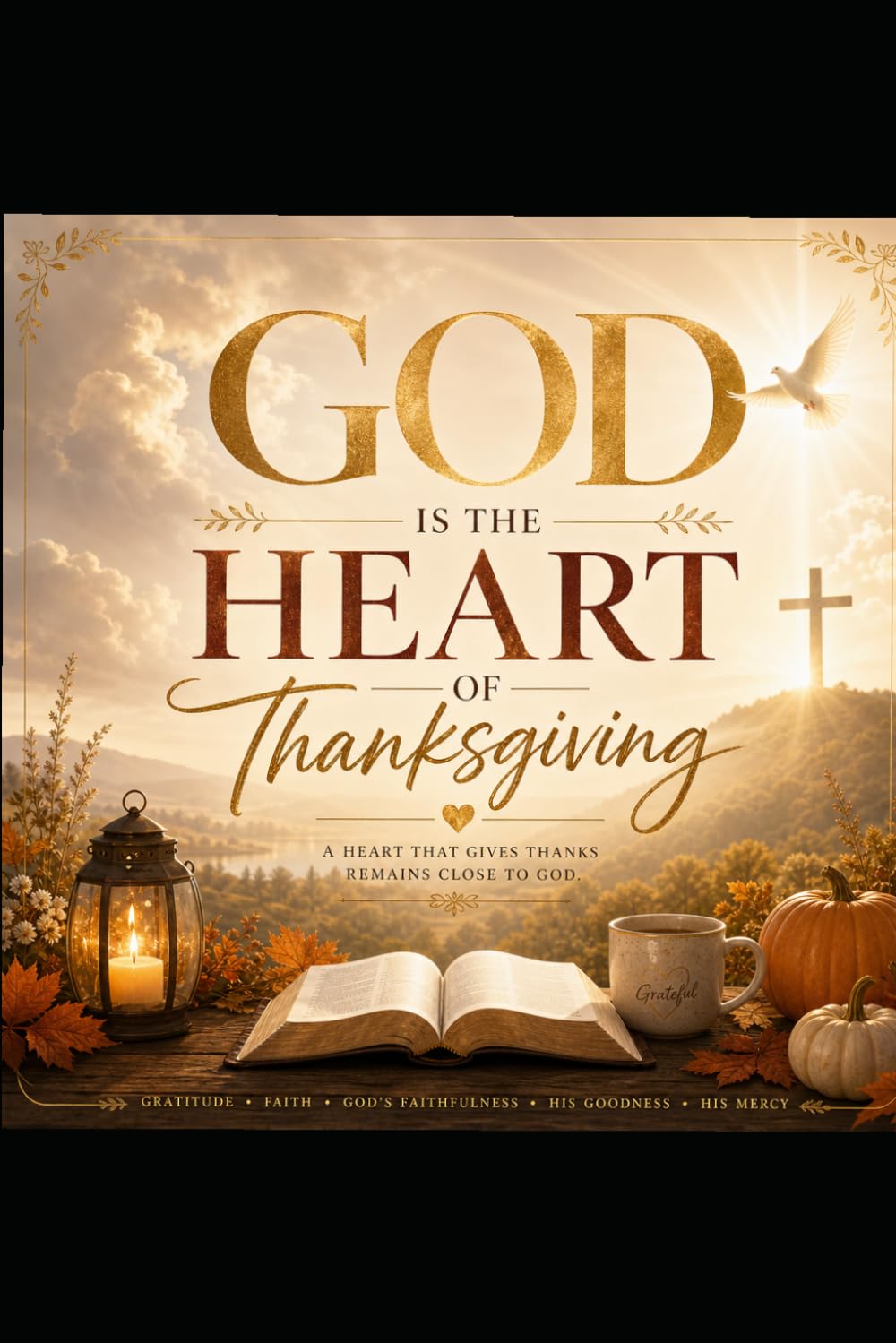 GOD Is The Heart of Thanksgiving: A Journey into Gratitude, Worship, and the Presence of God