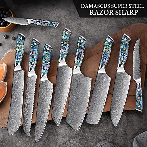 Set Cuchillos Cocina 9 Piezas Acero Forjado miniatura 7