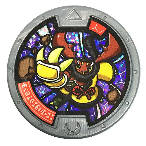 Yo-Kai Watch Series 1 Cruncha Holofoil Rare Medal [Loose]