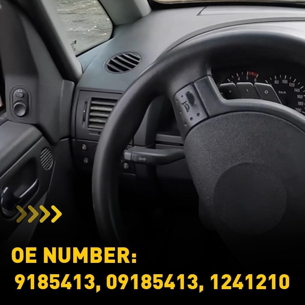 Leva frecce Compatibile con Opel per Corsa c 2001-2006 per Combo Van 2001-2011 indicatori di direzione interruttori sul piantone dello sterzo interruttori a leva 9185413