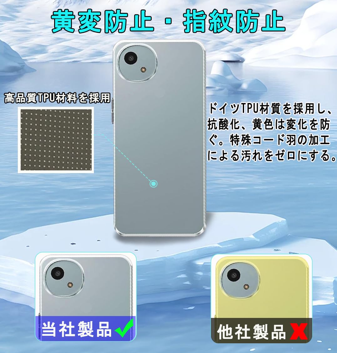 Amazon.co.jp: AQUOS Wish4 ケース + フィルム【日本製素材旭硝子製