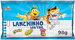 Kit Salgadinho Elma Chips Lanchinho Sortido 98G 5 Unidades