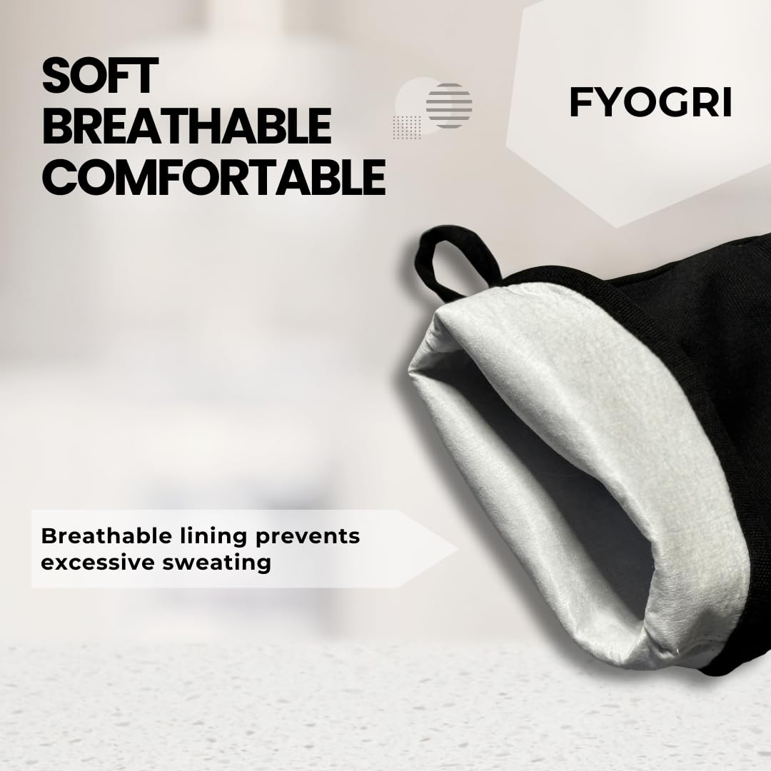 Paire de gants de cuisine extra longs en silicone avec doigts résistants à la chaleur 500 F