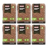 Yarmarka Farm Rosted Buckwheat Groats 700g/1.54lb Non GMO, Kosher, Diet Friendly (Pack of 6)