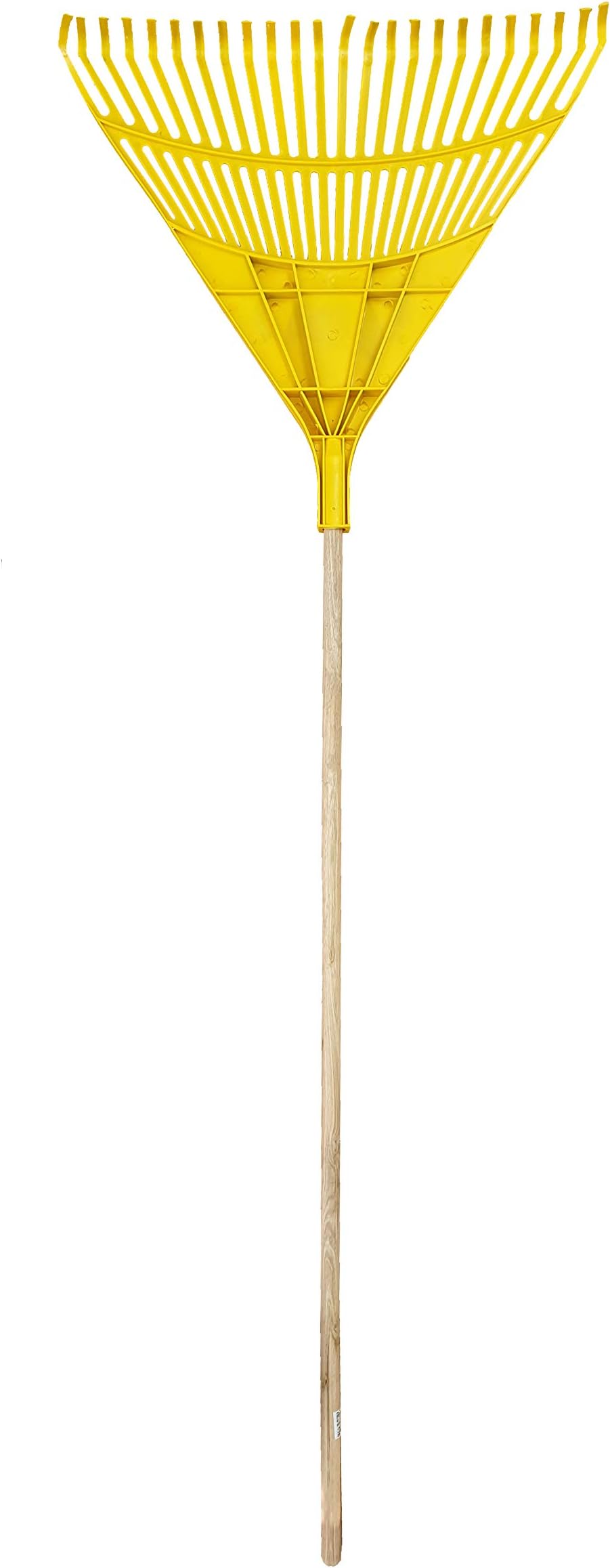 Egardenkart Garden leaf Rake PVC/Wooden Handle 24 teeth Garden Factory