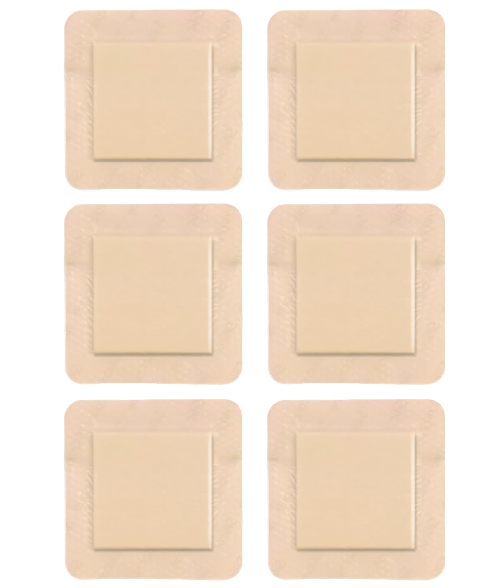 6 PCS Silicone Foam Dressing Waterproof Bandage, Bed Sore Patch, Dressing, Bandages for Wounds, Adhesive for Fast Healing, Dressing Pad for Bed Sores 7.5cm x 4.5cm-image-48