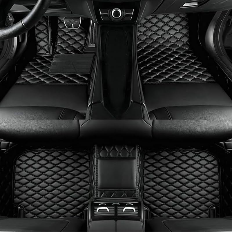BILKAR Customized Personalized car Floor mats, All-Weather Luxury car Floor mats, Waterproof Leather car Floor mat Lining, 99.89% Customized car,