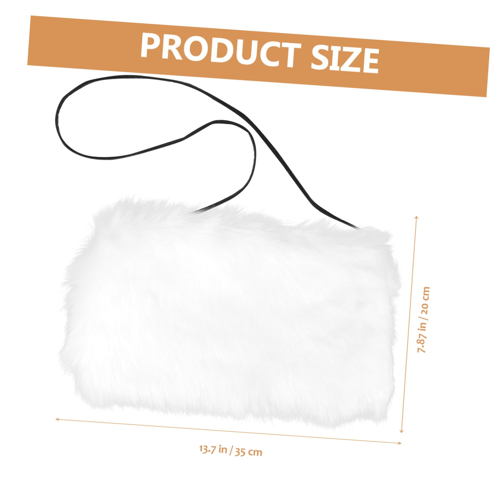 Calentador de Manos para Mujer de Piel Sintética de Color Claro, Resistente al Frío y Multifuncional como Almohada, Adecuado para Invierno y Bodas