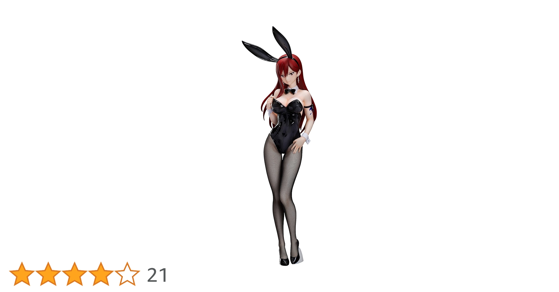 AmiAmi - B-style エルザ・スカーレット 生足バニーVer. FAIRY TAIL(フェアリーテイル) 1/4 完成品 フィギュア GOODSMILE ONLINE SHOP&amp;Amazon&amp;あみあみ限定 FREEing(フリーイング) 限定販売】B-STYLE FAIRY TAIL エルザ・スカーレット 生足バニー