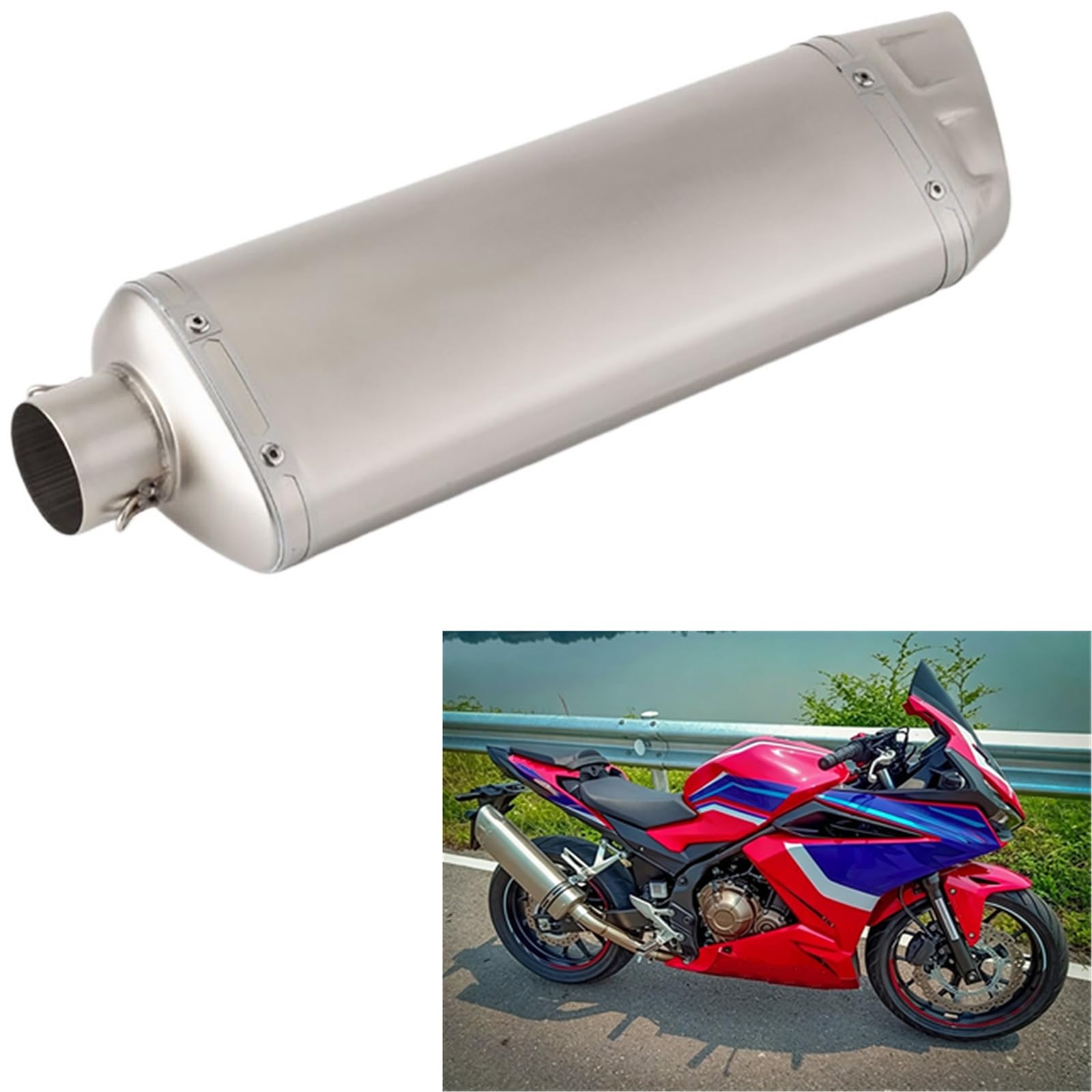 マフラー排気管 オートバイの排気管バイク部品排気 Amazon | 排気部 オートバイの排気管マフラー に適合するホンダ に適合