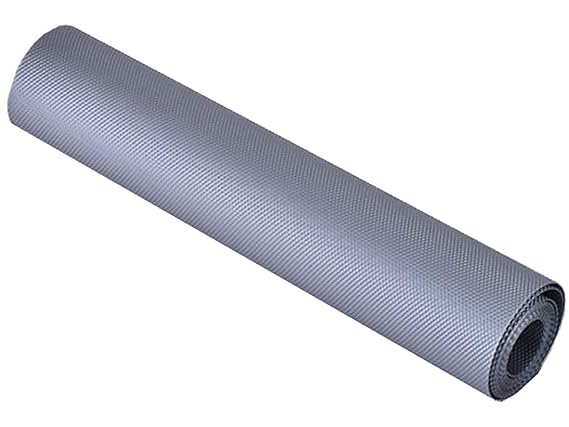 Homies 1 Piece Useful And Multipurpose Full Length 5 Meter (45 X 500) Anti Slip Grip, Non Slip Liner, Skid Resistant Mat (Color: Gray)