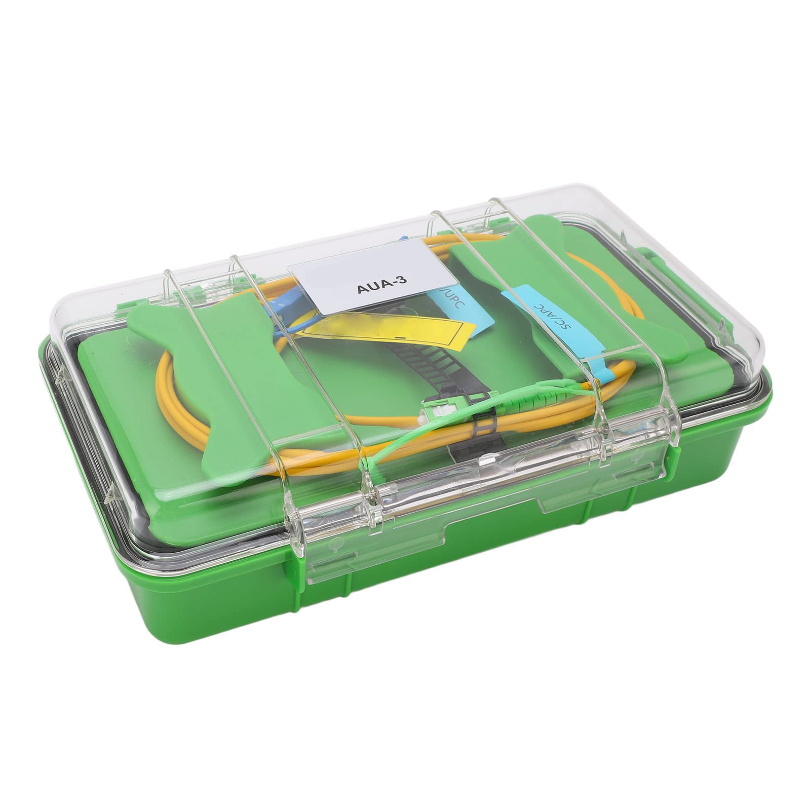 Câble de Lancement OTDR avec Boîte de Raccordement à Fibre Optique Monomode SC à SC UPC pour Test et Raccordement de Fibres Optiques