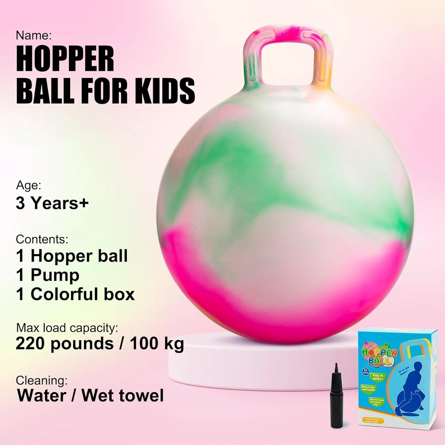 U&C Planet Space Hopper for Kids Age 6-9 - Image 2