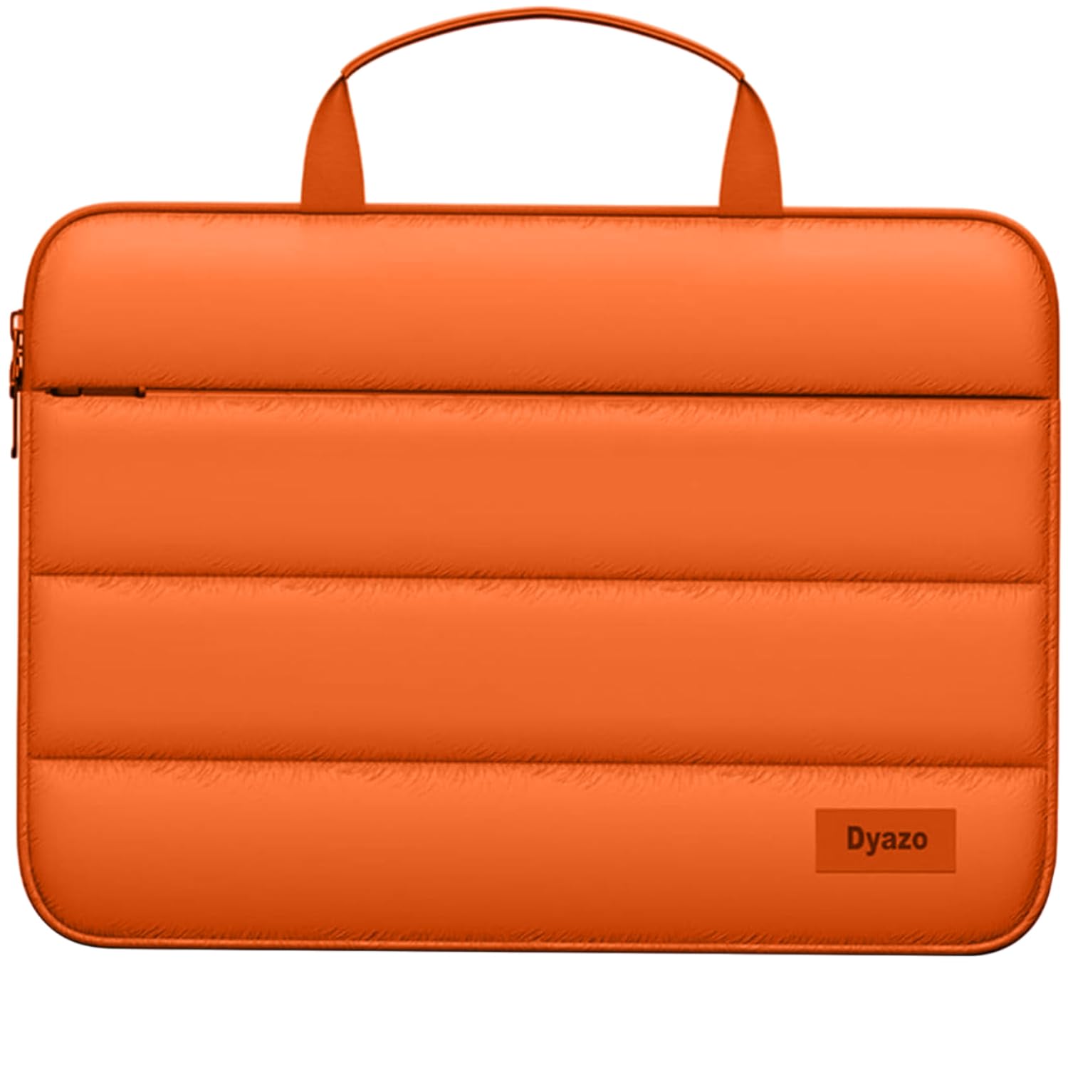 Dyazo 13-13.3 Inch Fluffy Laptop Sleeve | Shockproof & Stylish Laptop Cover for Travel & Work | Soft Padded Laptop Case Cover | Compatible for MacBook Air/Pro, HP, Dell, Asus and Lenovo (Orange)