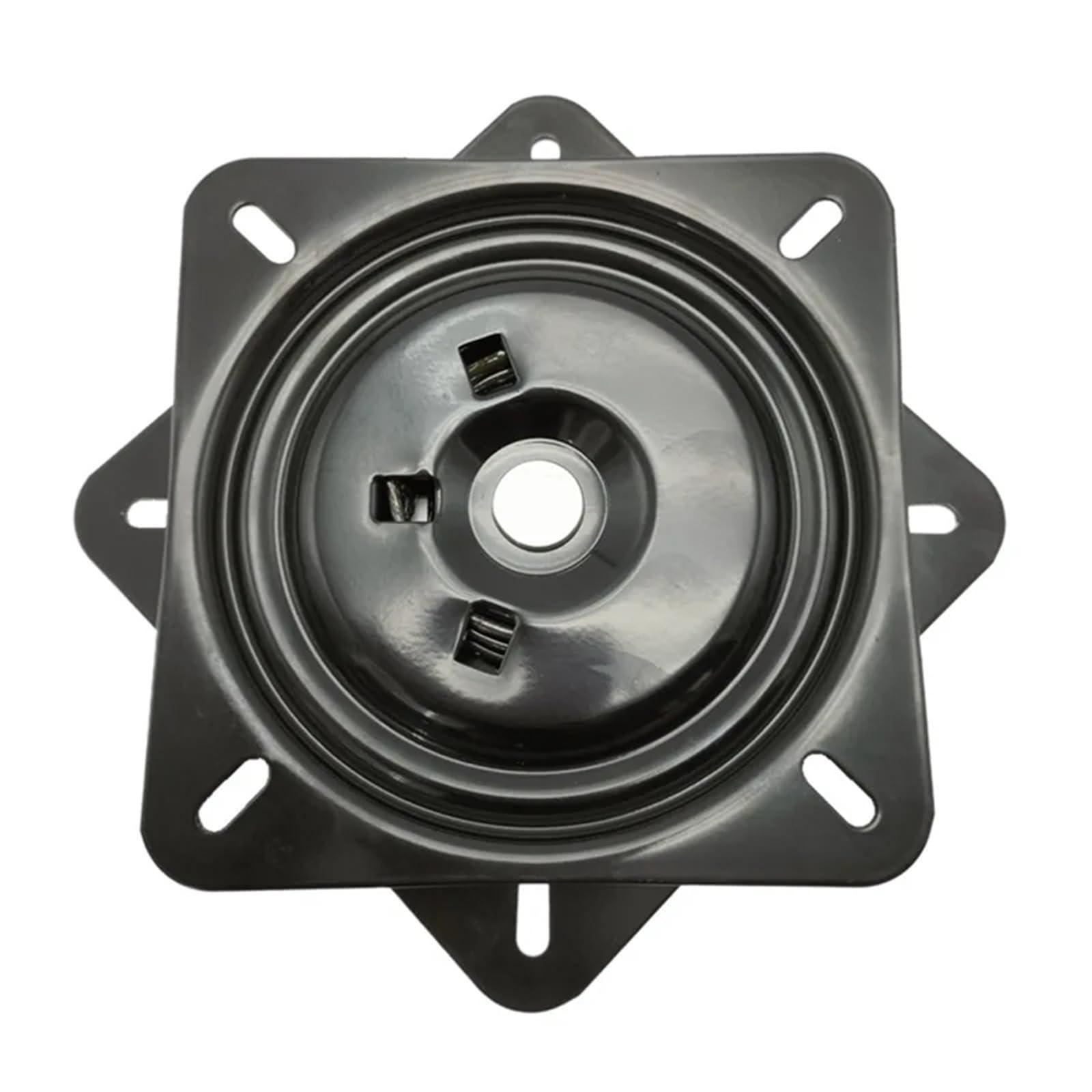 Drehteller FüR Stuhl 8-Zoll-Schwenkplatten, robuste 180-Grad-Drehteller mit automatischer Rückführung for Bootssitze, Esstisch, Bar, Stuhl, Drehtellerlager für Barhocker