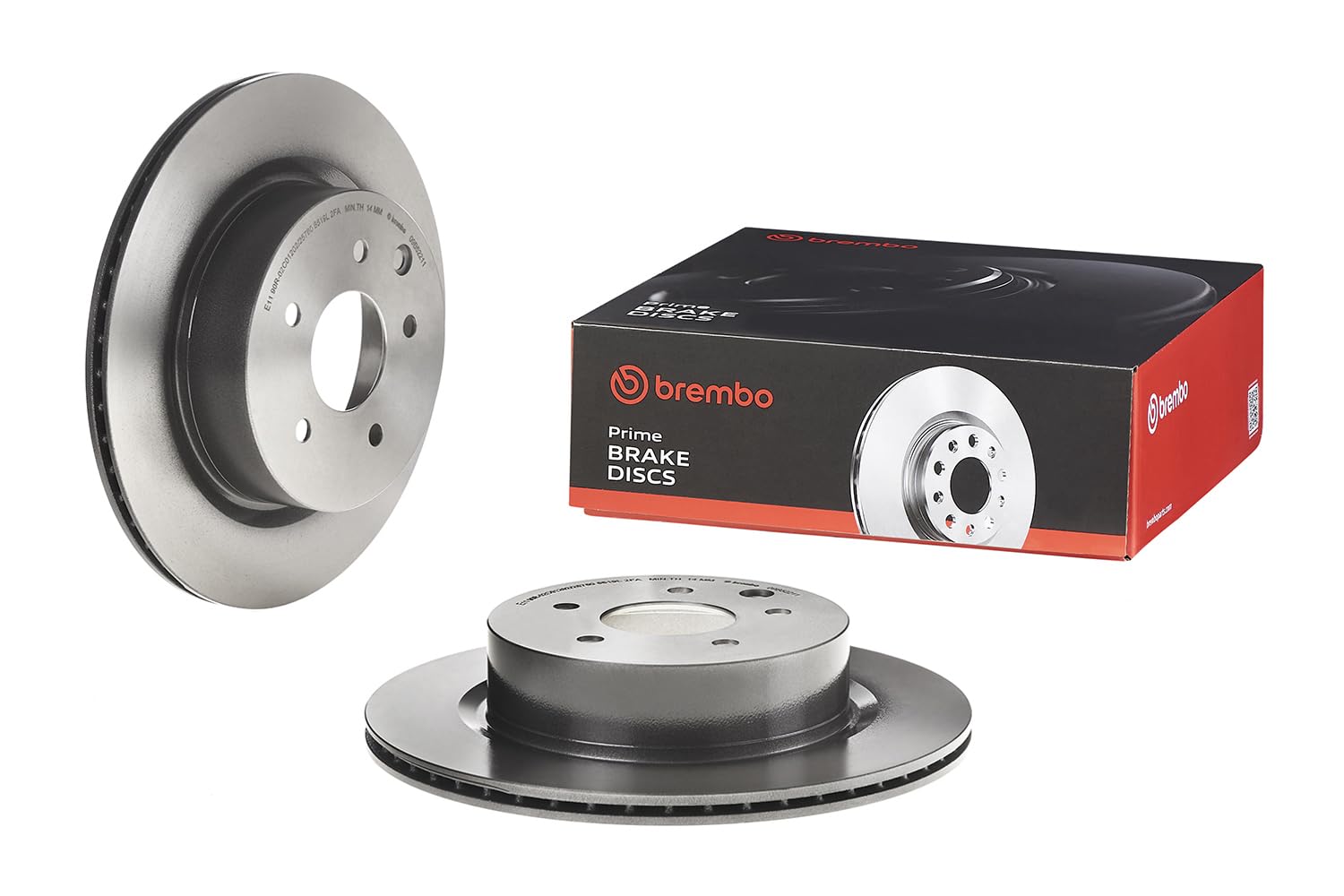 Amazon.com: Brembo 09.B522.11 UV Coated vented Rear Brake