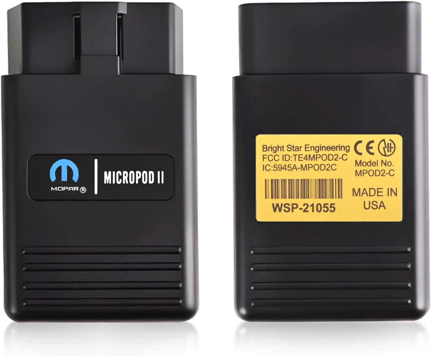 MicroPOD II V17.04.27 Professional Diagnostic & Programming Scanner Tool for Chrysler Dodge Jeep Fiat Up to 2016 with DRBIII, Multi-Language & Offline OBD2 Support