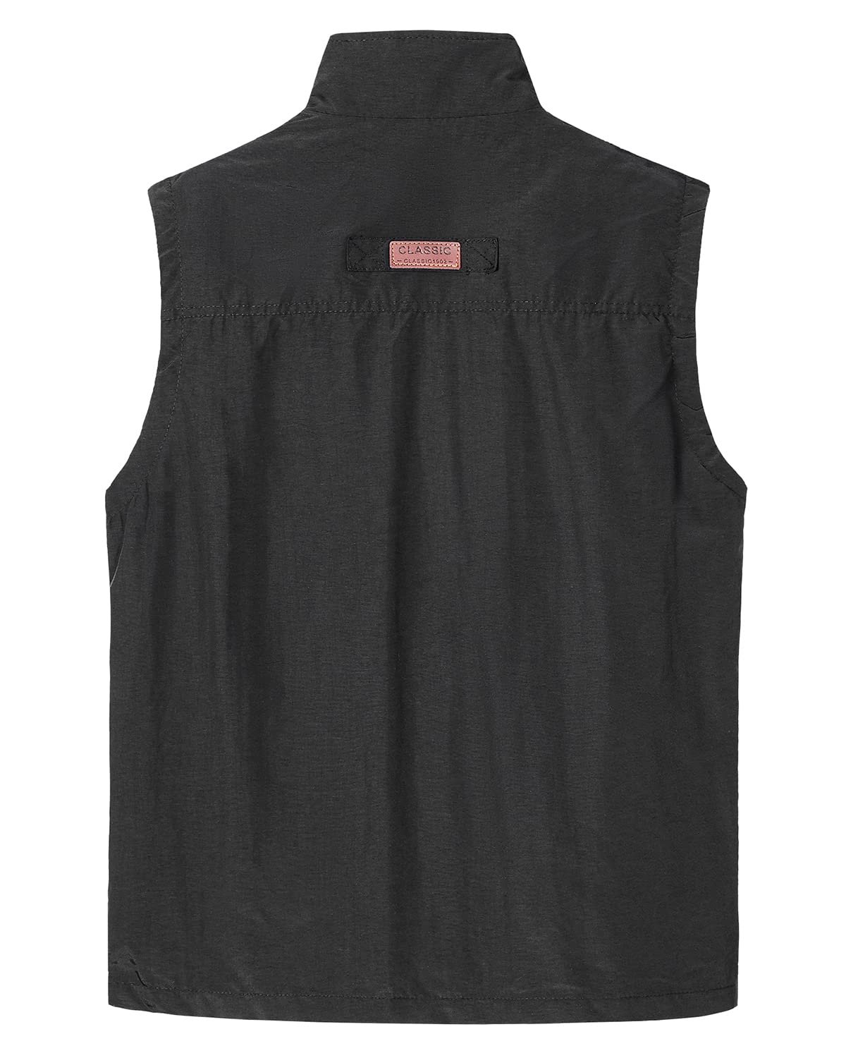 Homme Gilet de Pêche Multi-Poches Gilets Léger Respirant à Séchage Rapide Gilet de Photographie Camping Chasse Gilet Extérieur
