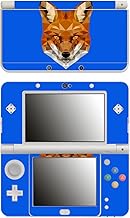 'Disagu SF de 106242 _ 779 Diseño Skin para New Nintendo 3DS – Diseño Zorro geométrico – Azul Transparente