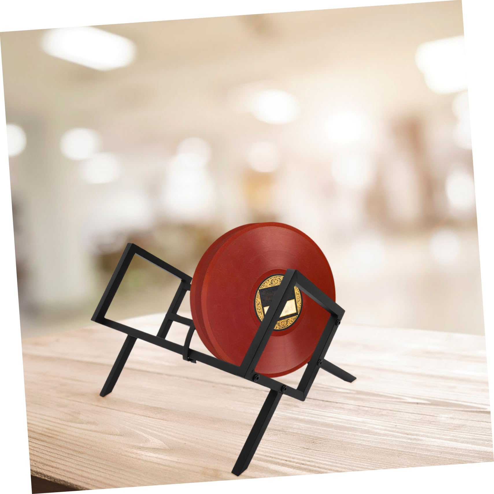 Cabilock Scaffale Dischi per Vinili e CD Organizer da Stabile e Resistente Espositore Album e CD per Ufficio e Camera Design Moderno e Funzionale