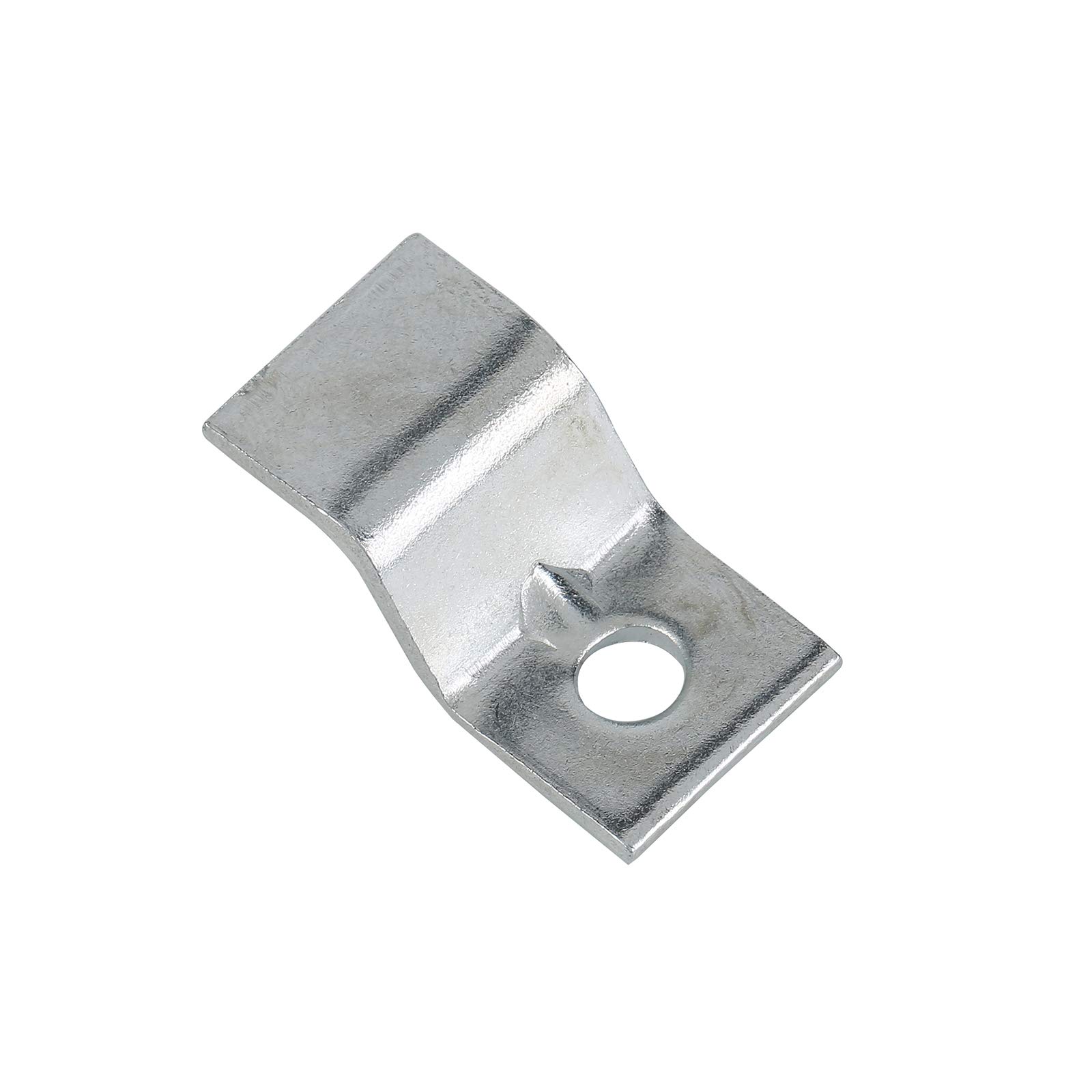 LAJIAOZ 50Pcs Hardware Heavy Duty Table Top Fasteners with Screws,Table Top Connectors/Brackets/Clips (Include 50 Clips and 50 Screws)