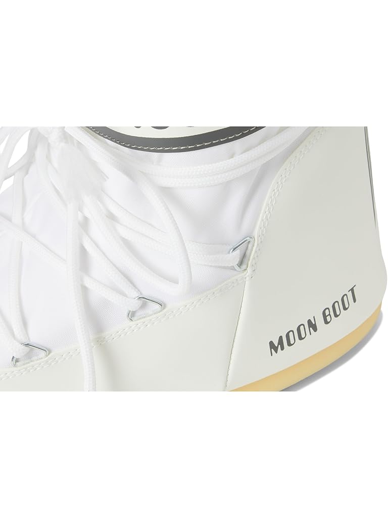 White MOON BOOT Icon Low Nylon