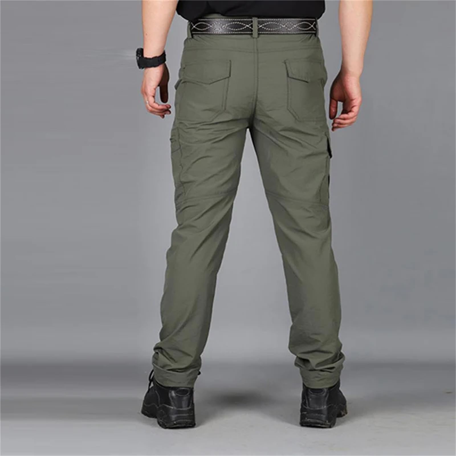 Hndudnff Militari - Pantaloni tattici da uomo, stile militare, con tasche multiple