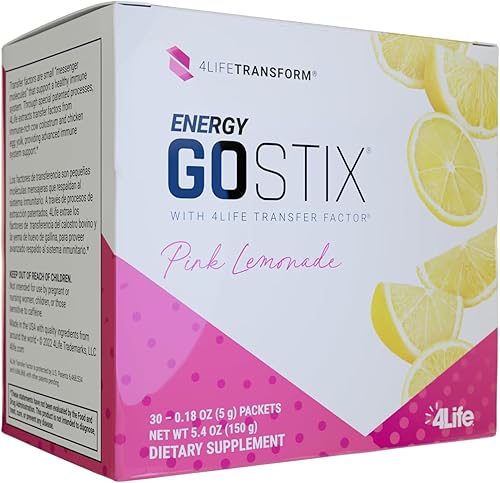 Vista 23 de 4Life Energy Go Stix, mezcla de bebida energética saludable, cafeína de guaraná, maca, yerba mate y extracto de hoja de té verde, sabor cítrico