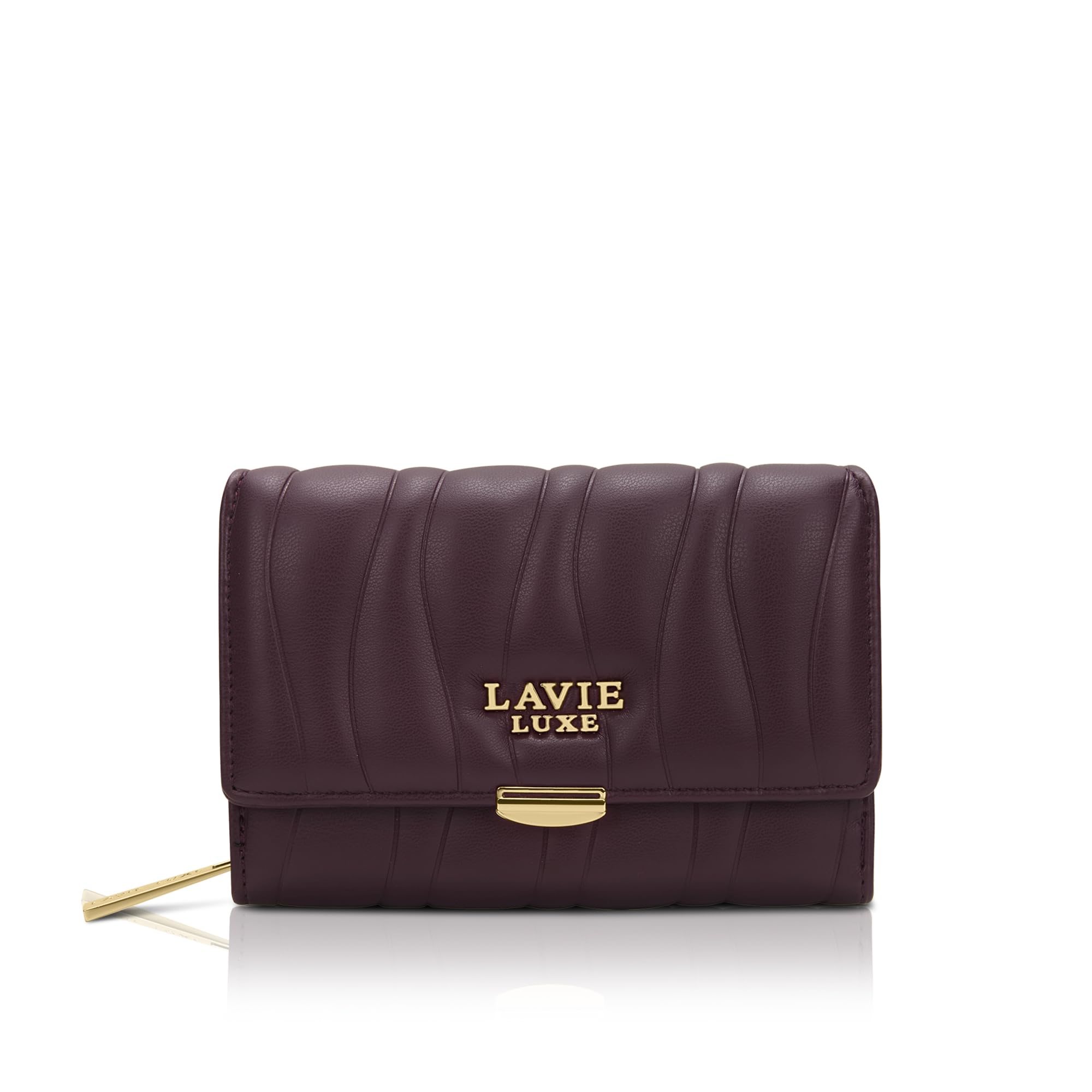 Women's Lucie Emboss Medium Trifold Wallet | Gift for Women-image-38