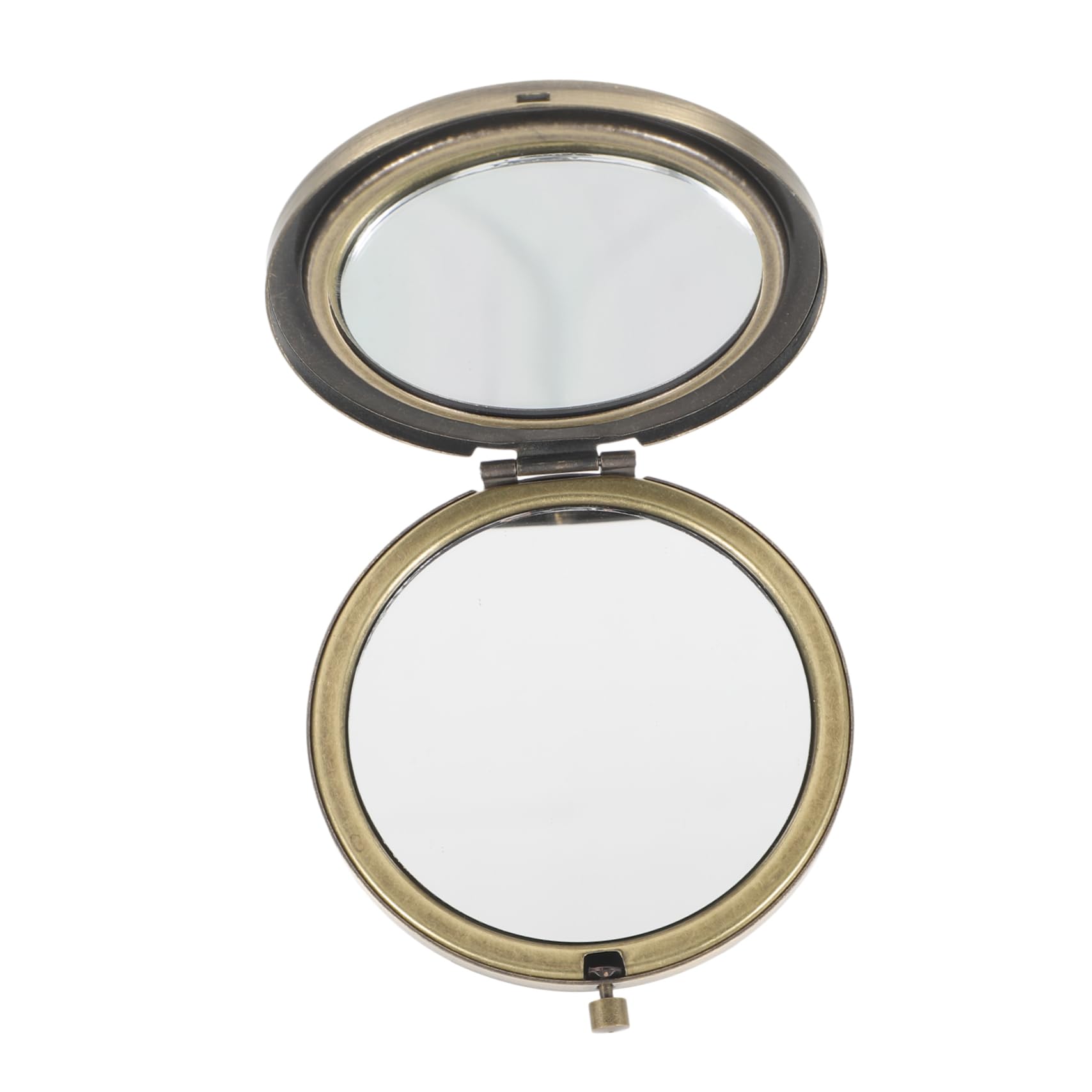 minkissy 4stücke Handspiegel Retro Klappspiegel Kompakter Kosmetikspiegel Für Doppelseitiger Schminkspiegel Mit Hochauflösender Für Und Make-up-