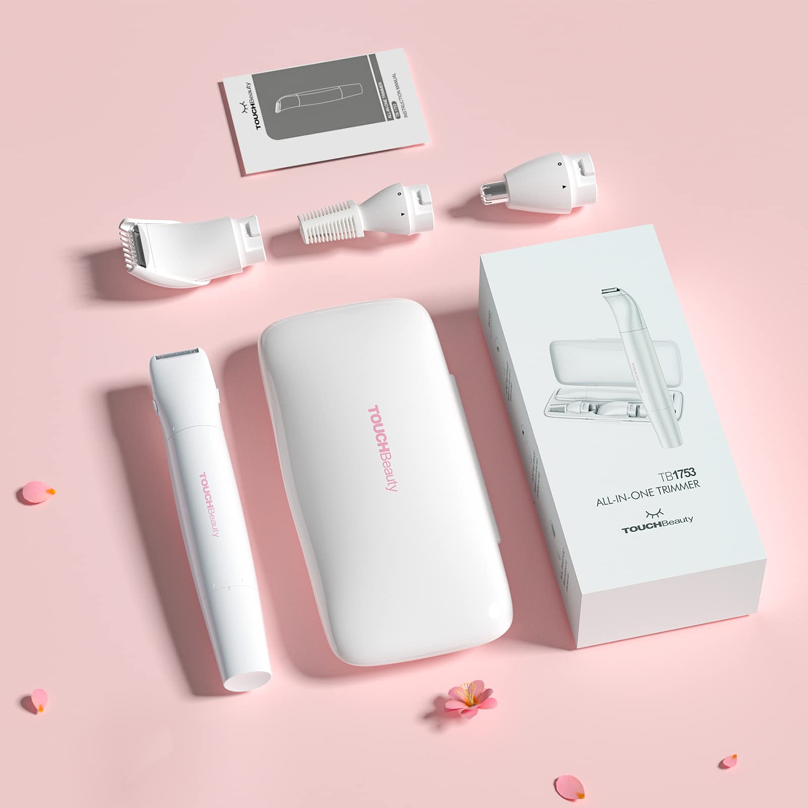 Amazon | TOUCHBeauty レディースシェーバー 1台4役 電動シェーバー