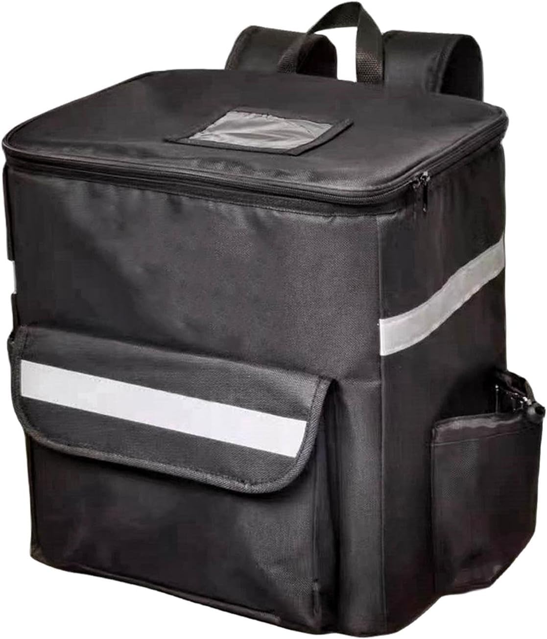 Isolierter Lebensmittel-Lieferrucksack, wasserdicht, thermische Lebensmittel-Liefertasche, große Pizzatasche für Zuhause, Outdoor, Picknick, Lebensmitteltransport