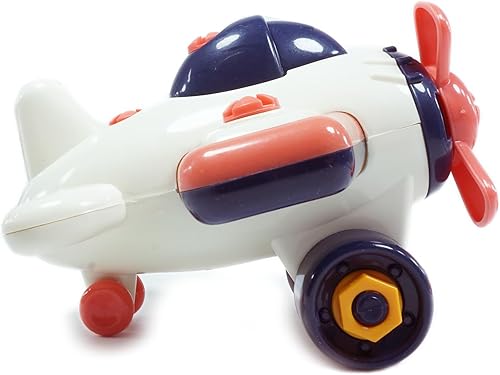 Miniatura 2 de TOYTELLINI The Assembler - Vehículos de juguete de montaje desmontable juguetes de autos de carreras, juego de construcción STEM con taladro,