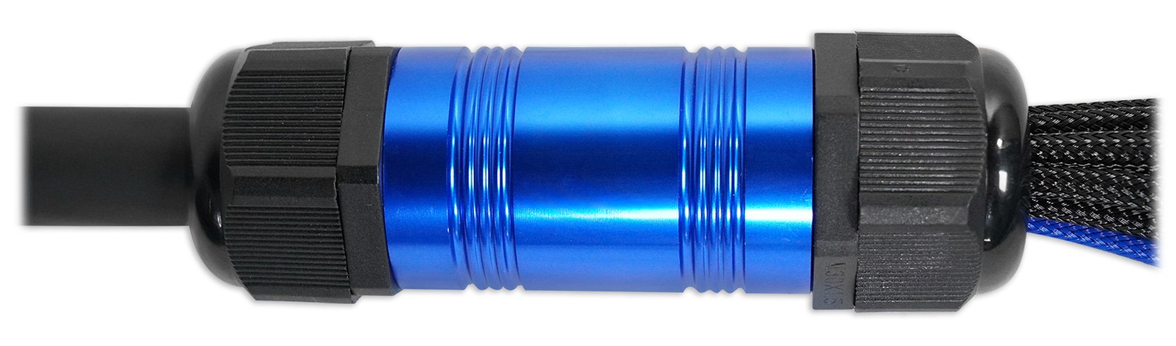 Rockville SX1650 Cable de Serpiente XLR de 16 Canales, 50 pies, 100% OFC, Doble blindaje | Doble blindaje, 12 envíos/4 devoluciones, caja de acero con asa, puertos etiquetados, conductor de 25 AWG