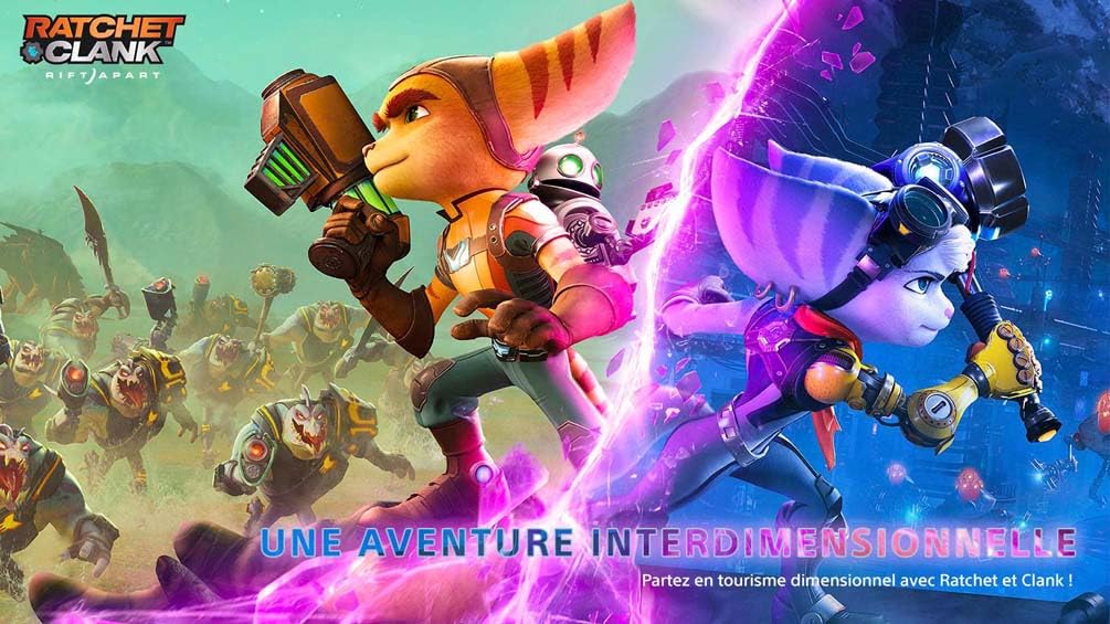 Sony, Ratchet & Clank : Rift Apart PS5, Jeu de Plates-formes et d'Aventure, Édition Standard, Version Physique avec CD, En Français, 1 Joueur, PEGI 7, Pour PlayStation 5