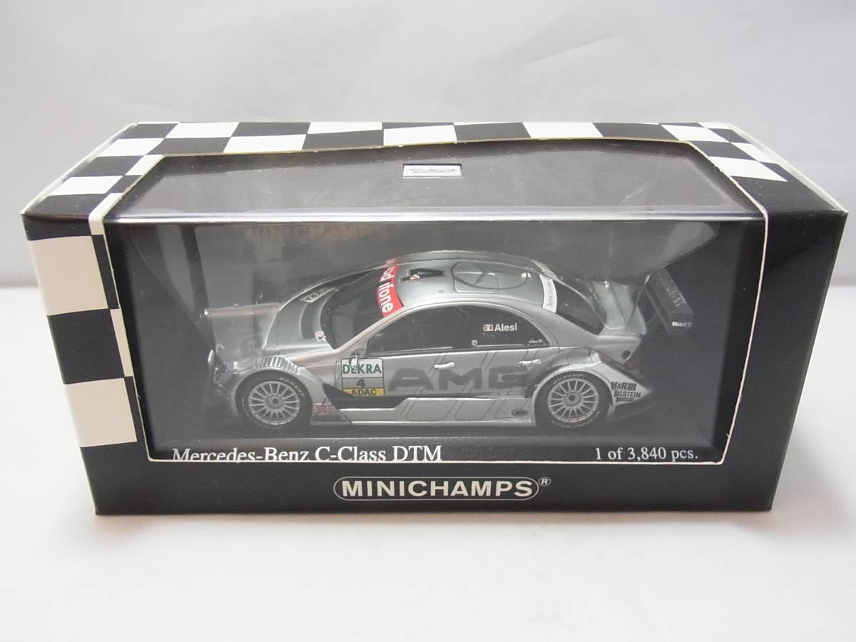 【ミニチャンプス】メルセデスベンツC-Class DTM M.Hakkinen 1/43 Mercedes-benz C Class DTM 2005 8 Mika Hakkinen for sale