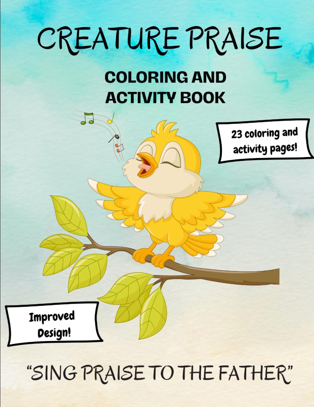 Creature Praise (Not Your Average Christian Coloring and Activity Books)