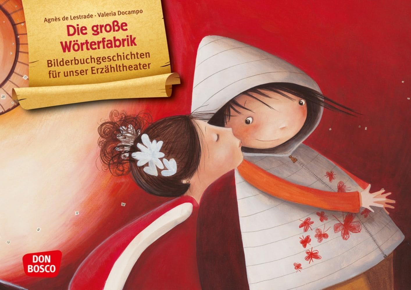 Die große Wörterfabrik. Kamishibai Bildkartenset: Entdecken - Erzählen - Begreifen: Bilderbuchgeschichten. Über den achtsamen Umgang mit Sprache - ein modernes Märchen für Kinder von 4 bis 10 Jahren