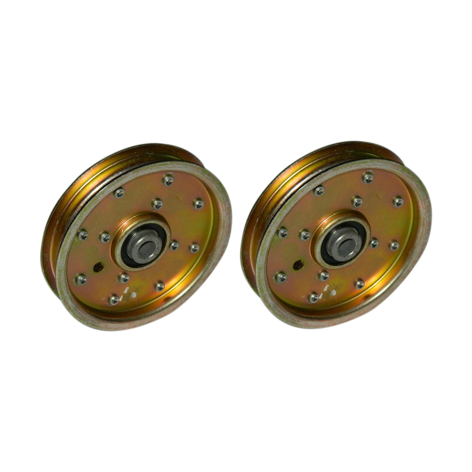1724925 1752354 - Polea tensora plana compatible con cortacésped Troy Bilt