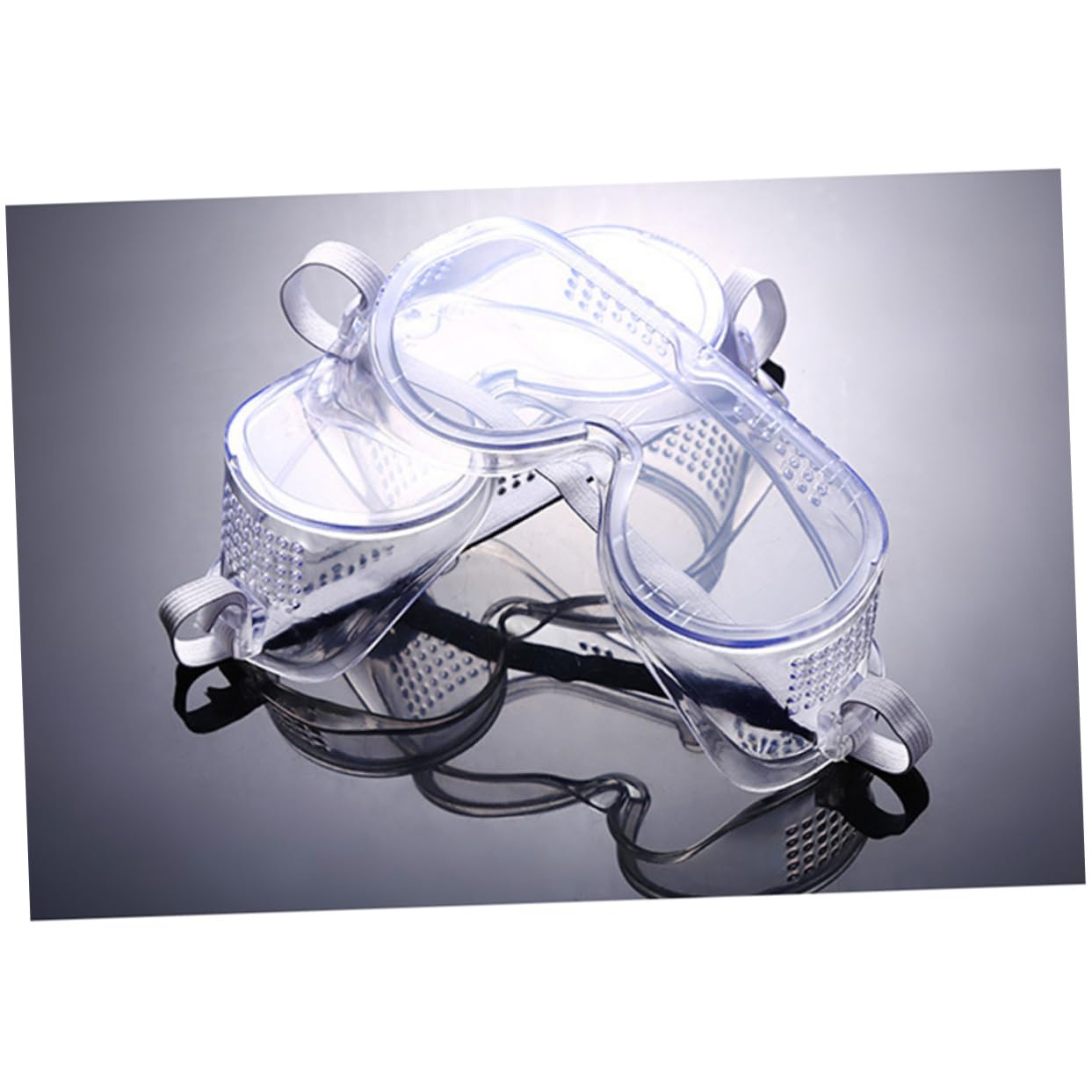 6piezas Gafas De Protección Multifuncionales Anti-viento y Anti- Transparentes y Porosas Para Ciclismo y Actividades