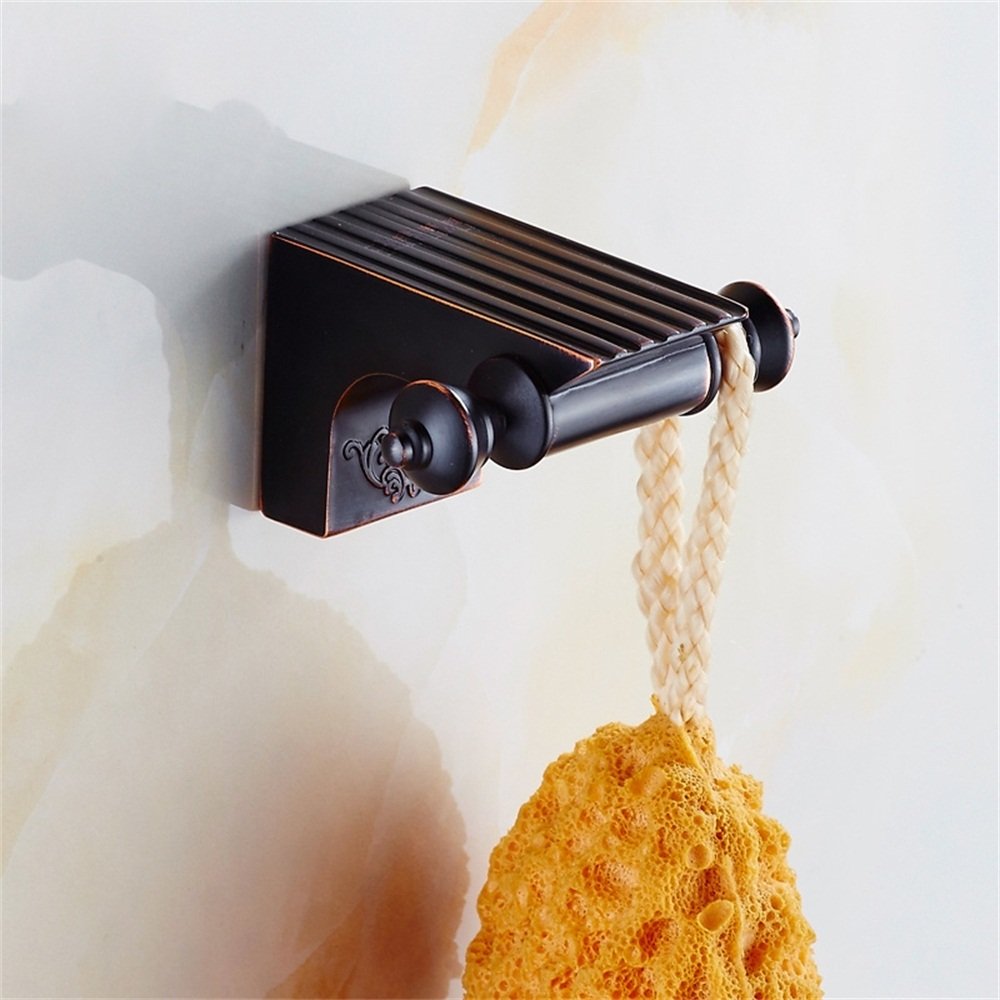 Crochet robe salle de bain cuivre anti rouille pour mur humide
