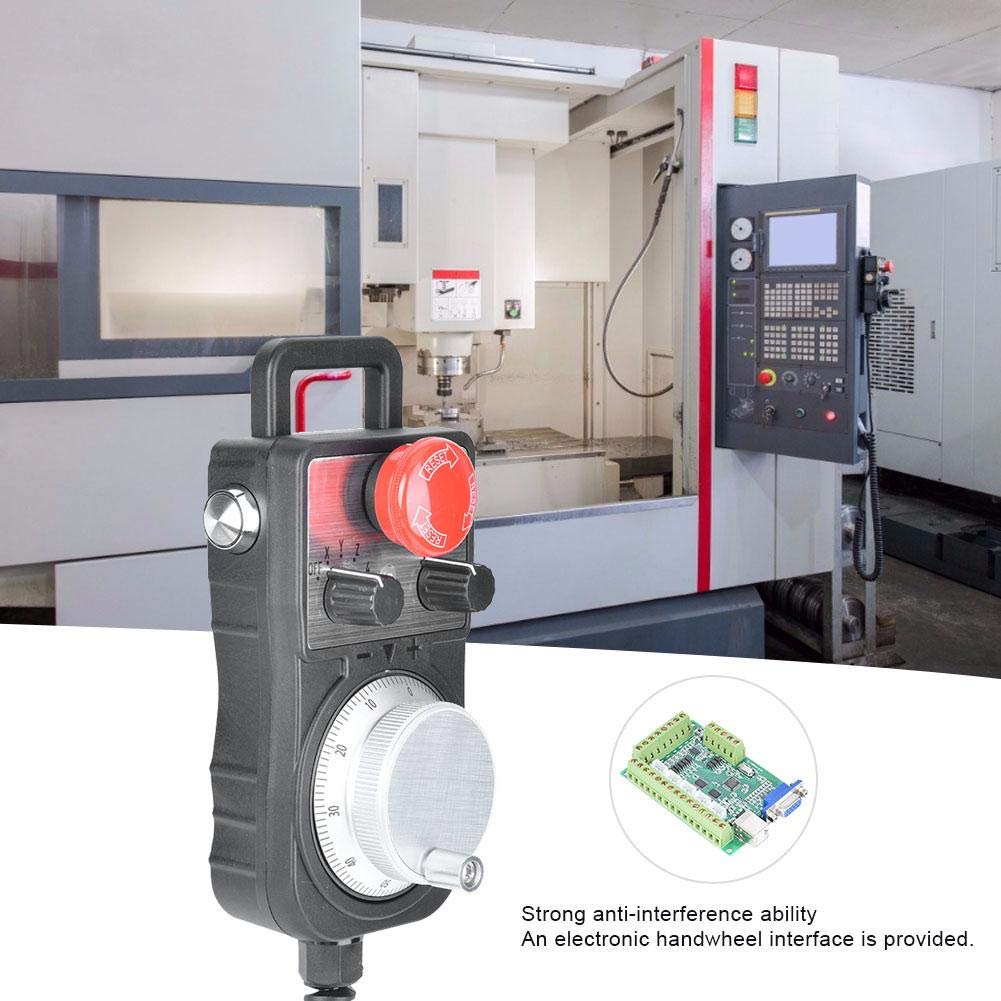 Controllore di movimento CNC, scheda di interfaccia USB verde a 5 assi Scheda di controllo movimento CNC con volantino, di controllo movimento Linkage