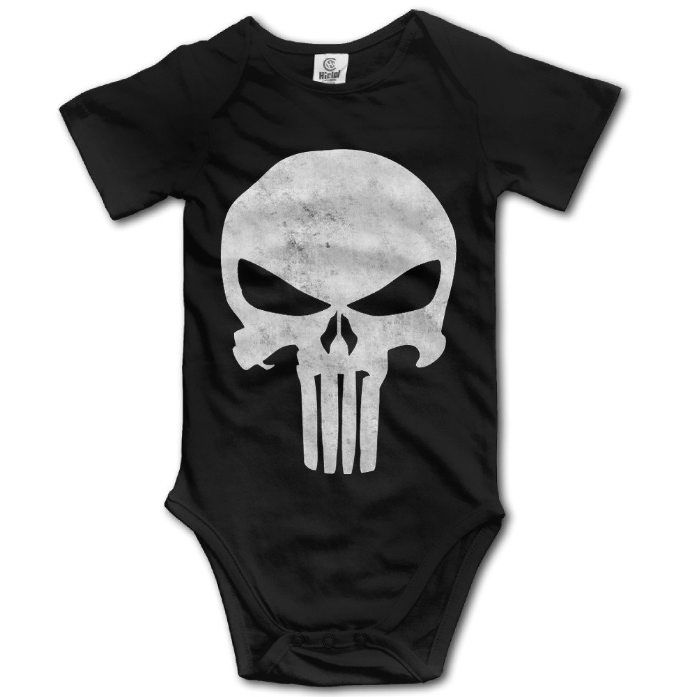 The Punisher's Skull Flag Funny Onesies Baby Onesies