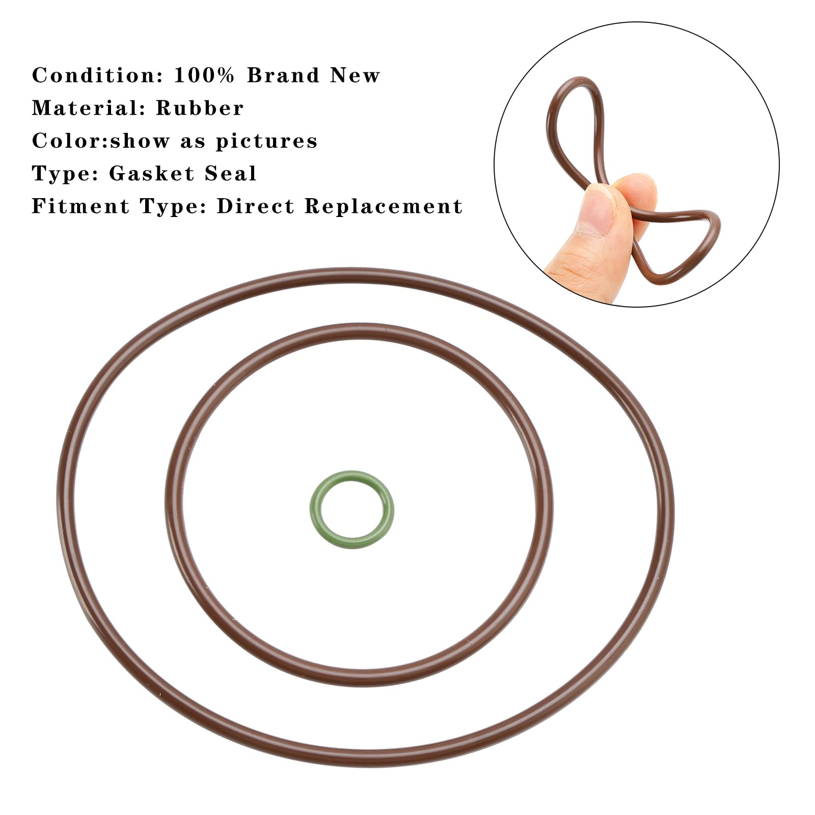 Topteng Vacuum Pump Reseal Rebuild Kit 7556919 Gasket Adatto per Mini Cooper 1.6L 1.6T N12 N14