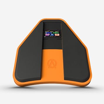 Aviron Abs Hero Plank Core Trainer Game Powered Workout Device with Comfortable Foam Pads, FingerSafe Slot, NonSlip FloorSafe Base, Secure Device Holder, Easy Carry Handle, Supports Up to 300 lb