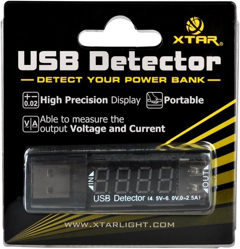 XTAR High Decision Display USB Detector VI01 Current/Voltage Detector - Charger Analyzer