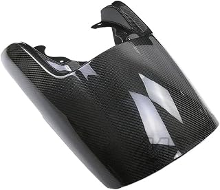 Compatible With HARLEY VROD V-ROD Muscle VRSCF 2009-2017 Motorcycle Carbon Fiber Rear Fender Mudguard Cafe Racer Mud Splash(Twill weave glossy)