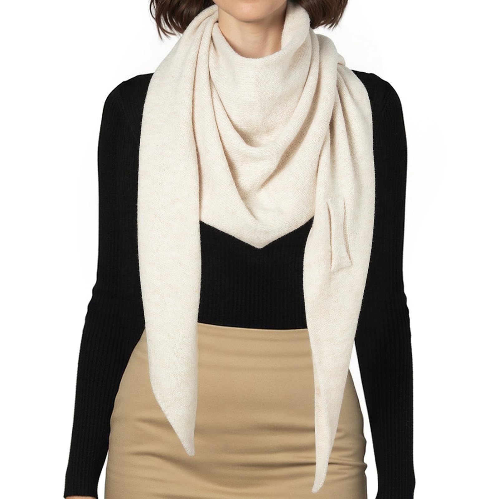 RIIQIICHY Schal Damen Stola für Abendkleid Winterschal Damen Kuschelig Schals für Damen Herbst Elegant